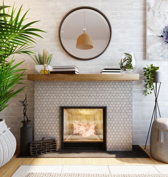 Fireplace Tile Installation - Fireplace Tile Installation Lake Orion, Michigan